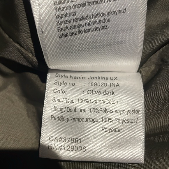 McKinley Mens Jenkins UX Military Green Winter Jacket Size Medium - Picture 12 of 13